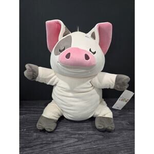 NEW Disney Store Pua Cuddleez Plush Large 24" Moana Pig Pillow Stuffed Animal